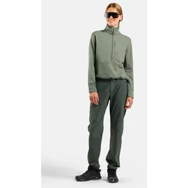 Odlo Grid Fleece mit Halbem Reißverschluss Shadow Melange M