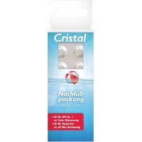 Cristal 287101 Nachfüllpackung Chlor/pH Wassertestgerät Chlor 60St.