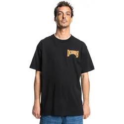 T-Shirt DC SHOES "Members Only", Herren, Gr. S, schwarz, [Hauptstoff] 75% Baumwolle, 25% recycelte Baumwolle, Kurzarm, Shirts