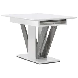 Livetastic Disa 120 x 76 x 80 cm grau/weiß