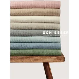 SCHIESSER Turin Saunatuch 75 x 200 cm hellblau