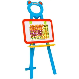 vidaXL 2-1 Staffelei, Kreidetafel und Schreibwand für Kinder