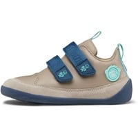 Affenzahn Barfußschuh Leder Buddy super weich mit Klettverschluss Frühling Sommer Herbst Größe 21-32 Oktopus - Beige, 24 EU - 24 EU