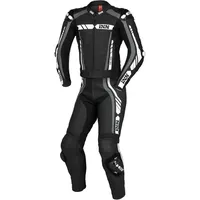 IXS Sport RS-800 1.0 2-Teiler Motorrad Lederkombi, schwarz/grau/weiß, - 265