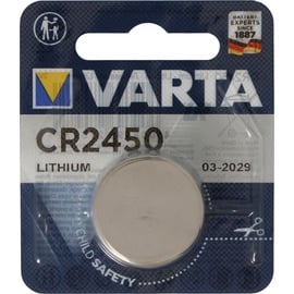 Varta Batterie passend für Osram Lightify Switch Dimmschalter 1x Varta CR2450 Lithium Batterie IEC CR 2450