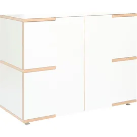 Tojo Mehrzweckschrank stau 100 x 75 x 40 cm weiß