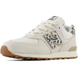 Sneaker NEW BALANCE "GC574", Gr. 36, beige (natur), Leder, sportlich, Schuhe