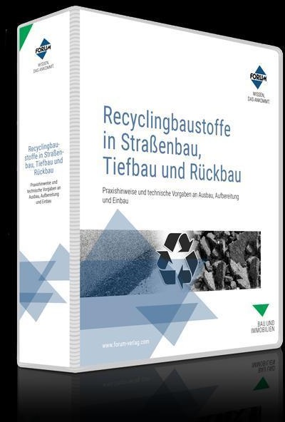 Recyclingbaustoffe In Straßenbau  Tiefbau Und Rückbau  Kunststoffordner