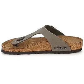 Birkenstock Gizeh Birko-Flor Nubuk stone 45