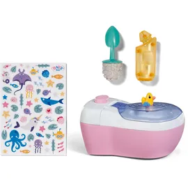 BABY BORN Puppentoilette mit Spülgeräuschen für 36 cm und 43 cm Puppen Rosa