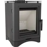 Kratki Gußeisen Kaminofen K5 Ø 150 7 kW | Schwarz
