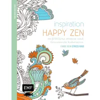Edition Michael Fischer Inspiration Happy Zen – 50 fröhliche Motive und Ornamente ausmalen