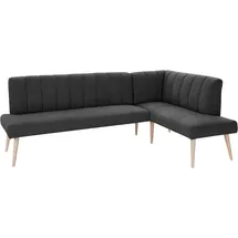 exxpo - sofa fashion Costa 157 x 92 x 245 cm Kunstleder langer Schenkel links schoko