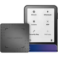 Ledger Flex + Wiederherstellungsschlüssel Neptune Blue Crypto Wallet