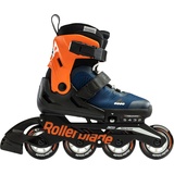 ROLLERBLADE MICROBLADE MITTERNACHT blau orange 33-36.5