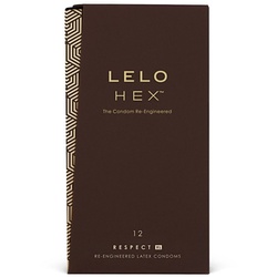 Lelo XXL-Kondome LELO HEX XL Kondome 12-er Pack