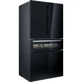 Siemens iQ700 KF96RSBEA French Door (572 l, 1830 mm hoch, Schwarz)