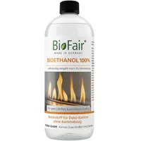 BioFair Bioethanol 100% | 1 x 1L Flasche Für
