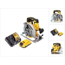 DeWalt DCS 570 D1 Akku-Handkreissäge 18 V 184 mm inkl. 1x Akku 2,0 Ah + Ladegerät