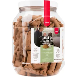 mera Pure Sensitive Goody Snacks Insect Protein | Belohnung für Hunde | Besonders für sensible Hunde und Allergiker geeignet 0.6 kg