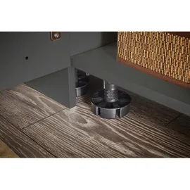 laundreezy Anthrazit, Holzwerkstoff, 2 Schubladen, 185x162x67.5 cm