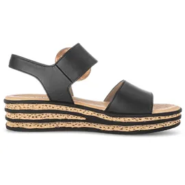 Gabor Plateau-Sandaletten Damen Schwarz 35,5
