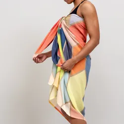 REMEMBER Pareo "Waikiki" - 100 % Baumwolle - 180 x 105 cm