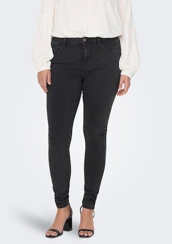 ONLY CARMAKOMA Skinny-fit-Jeans CARTHUNDER REG SKINNY DNM PIM367 NOOS grau 42 (XL)