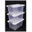 Spetebo Stapelbox 40 x 30 cm 3-tlg. weiß