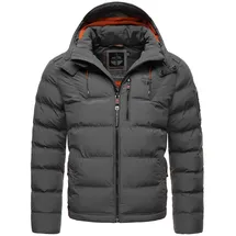 Stone Harbour "Arvidoo", Herren, Gr. S (48), grau (anthrazit), Obermaterial: 100% Polyester. Futter: 100% Polyester. Wattierung: 100% Polyester.