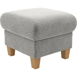 Home Affaire Polsterhocker Glendale mit Stauraum 58 x 48 x 58 cm Grau