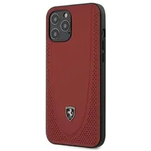 Ferrari iPhone 12 Pro Max Hardcase rot