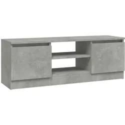 vidaXL TV-Schrank mit Tür Betongrau 102x30x36 cm