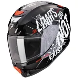 Scorpion Exo-JNR Air Boum Integralhelm schwarz unisex, S