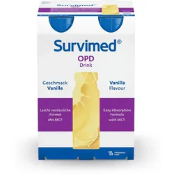 Survimed OPD Drink Vanille 4X200 ml Flüssigkeit