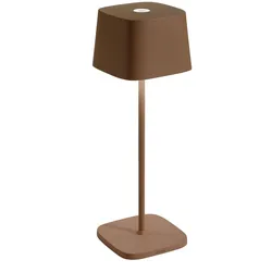 ZAFFERANO LED-Tischlampe OFELIA PRO 29 cm Corten