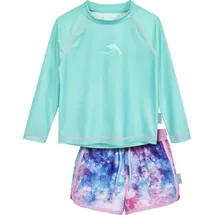 Playshoes Badeanzug UV-Schutz Batik Blau 134/140