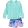 Playshoes Badeanzug UV-Schutz Batik Blau 134/140