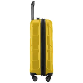 Suitline Hartschalenkoffer Trolley 4-Rollen Cabin 55 cm / 34 l gelb