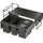 Vauth-Sagel VS ENVI Water Abfalltrennsystem KB 1000 mm 1 x 22/1 x 16/2 x 10 L Lava