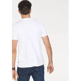 Levi's Standard Housemarked Kurzarm-T-Shirt White / Red S