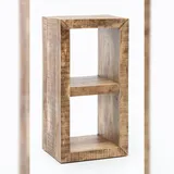 KADIMA DESIGN Ewa Standregal 45 x 35 x 90 cm Beige