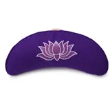 yogabox Yogakissen Halbmond Basic Lotus Stick multicolor - lila 40 x 17 12,0 cm 1 St