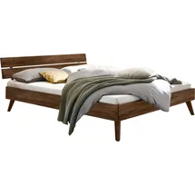 Hasena Massivholzbett Ortona 90 x 200 cm Holz Nussbaum