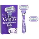 Gillette Venus Swirl Smooth Maschine + 2 Ersatzteile St