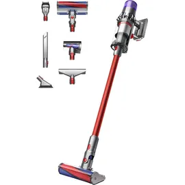 Dyson V11 Fluffy nickel/rot