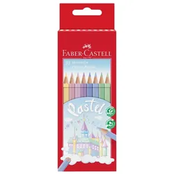 FABER-CASTELL CASTLE - Farbstift - permanent - verschiedene Pastellfarben (Packu