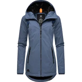 Ragwear Winterjacke "Zuzka Winter", Damen, Gr. XXL (44), blau (indigo), Außenmaterial: 100% Polyester. Innenfutter: 100% Polyester. Kapuzenfutter: 100% Polyester.