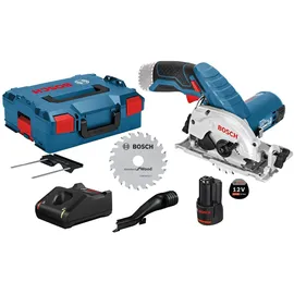 Bosch GKS 12V-26 12 V Ø 85 mm inkl. 1x 3,0 Ah Akku + Ladegerät in L-Boxx