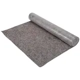 Clanmacy Malervlies Malervlies Abdeckvlies Vlies PE-Folienbeschichtet 50m 220g/m2 grau 50 cm